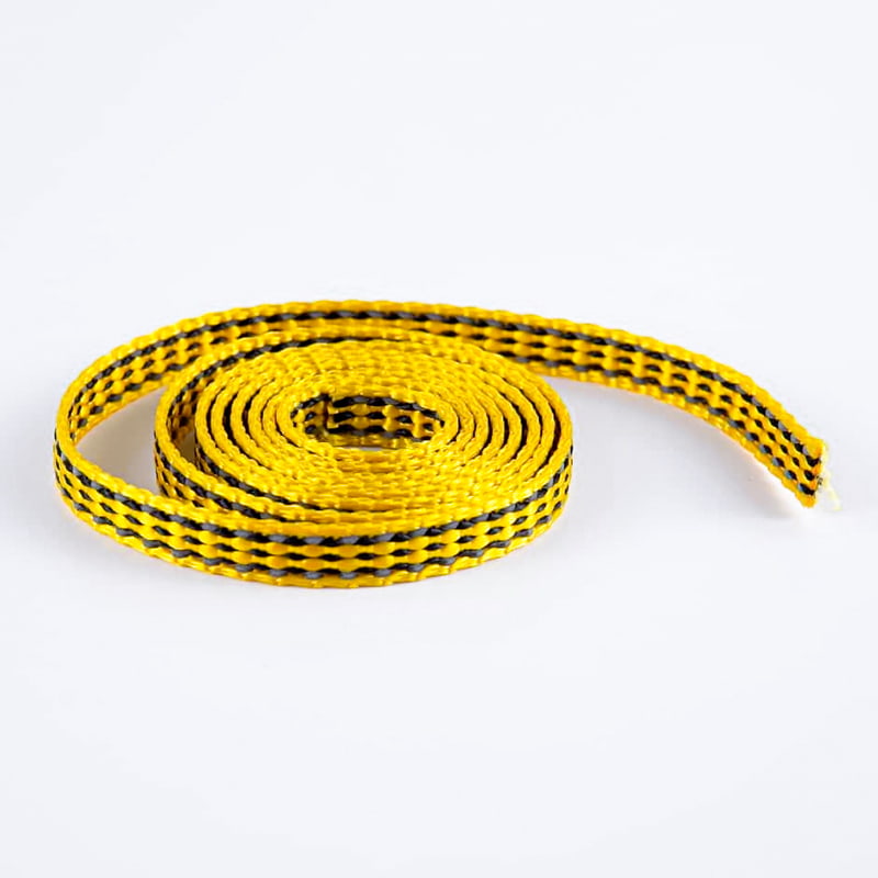 1,0 cm chingă reflectorizantă din poliester pentru dresaj pentru animale de companie